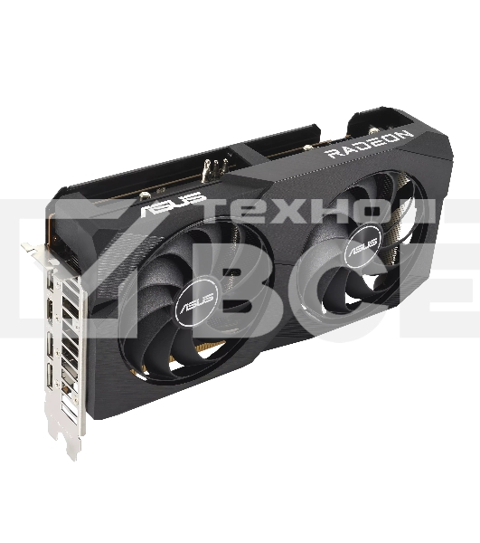 Видеокарта ASUS DUAL-RX6600-8G-V2 RX6600 8GB GDDR6,HDMI,3*DP