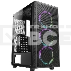 Компьютерный корпус Azza Prime 360E черный без БП ATX 5x120мм 2x140мм 2xUSB 3.0 audio bott PSU, фото 1