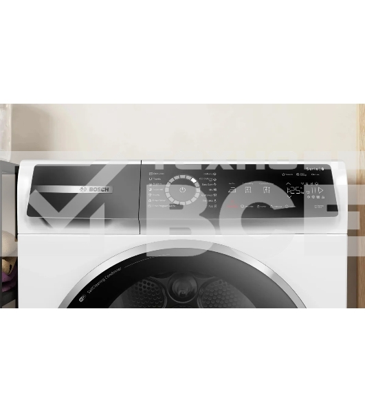 Сушильная машина Bosch Serie 8 WQB245B0ME белый, с английской панелью