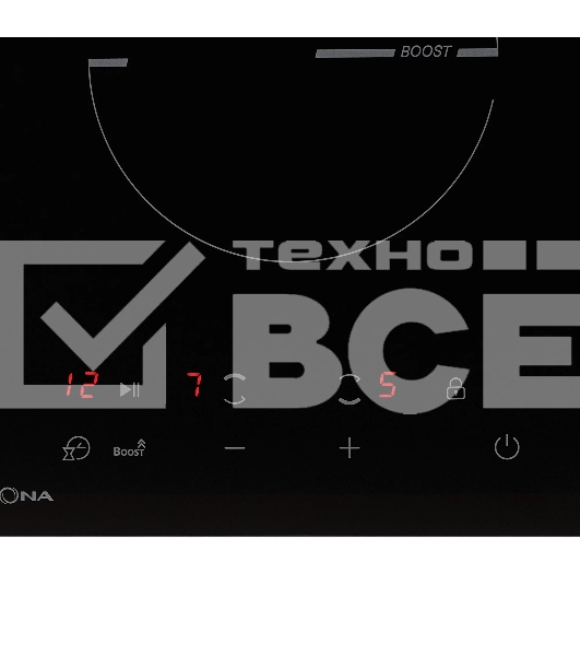 Индукционная варочная поверхность Krona MAGIER 30 BL 2BTK чёрный