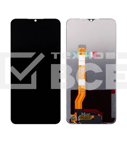 Дисплей для OPPO A18 (CPH2591) в сборе с тачскрином черный