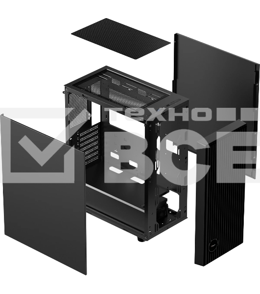 Компьютерный корпус Ocypus Gamma C70 BK, ATX, USB 3.0*1+USB 2.0*1