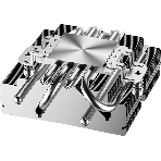 Кулер для процессора PCCooler RC400-53 (125W, 4-pin PWM, 53.5мм, Al/Cu, 4x6мм, 1x92мм, 43CFM, 31.2dBA, 2700RPM, S: 1851/1700/1200/20XX/115X, AM5/AM4, silver, black), фото4