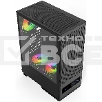 Компьютерный корпус ACD Citadel 108DB ATX, Type-C + 2 X USB ports + HD audio combo, Mesh, TG, черный, фото6