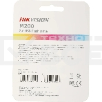 Флешка USB Hikvision M200 (HS-USB-M200/16G), 16Gb, USB 2.0, R/W 20/10, серебристый, фото3