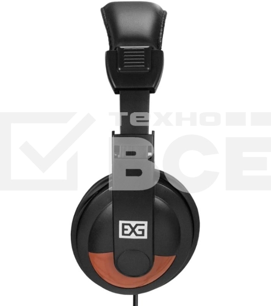 Гарнитура проводная полноразмерная с микрофоном (гарнитура) ExeGate Office HS-130S (2x3.5мм, динамик 40мм, 20-20000Гц, длина кабеля 2.2м, регулировка громкости)