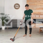 Пылесос вертикальный Endever SkyClean VC-301 черный/оранжевый, питание от аккумулятора, 75 Вт, уборка сухая, пылесборник 0,8 л, фото12