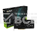 Видеокарта Palit RTX4060TI DUAL NVIDIA GeForce RTX 4060TI 8192Mb PCI-E 4.0  128 GDDR6 2310/9000 HDM Ret, фото 1
