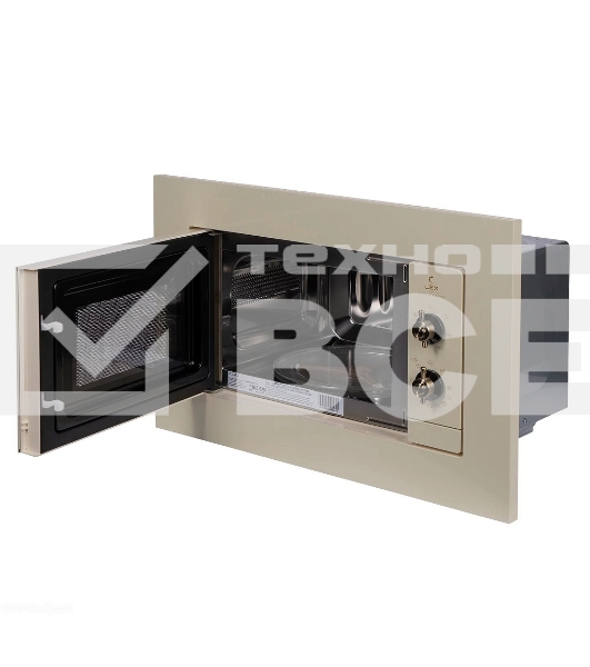 Микроволновая печь LEX BIMO 20.04 айвори 20 л, 700 Вт, поворотный механизм