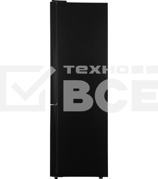 Холодильник Hyundai CC35083F черное стекло двухкамерный 240/95л морозилка снизу, No Frost