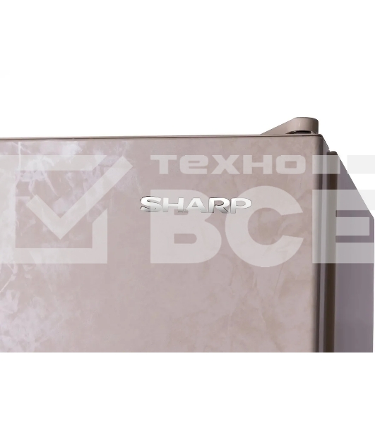 Холодильник Sharp SJ492IHXJ42R бежевый двухкамерный 333/128л морозилка снизу, No Frost