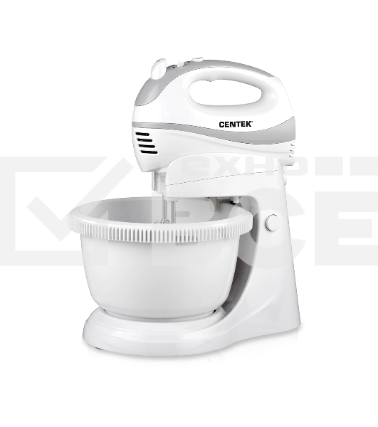 Миксер стационарный Centek CT-1106 бело-серый, 320 Вт