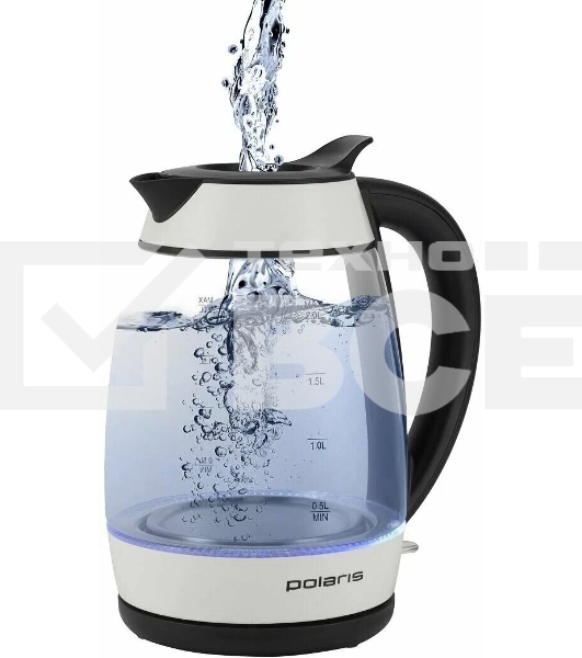 Чайник электрический Polaris PWK-2092СGL белый
