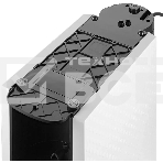 Кофеварка рожковая Kitfort КТ-7467 белый/черный, исп. кофе - молотый/капсулы, 0.8 л, 1100 Вт, 19 бар, фото2