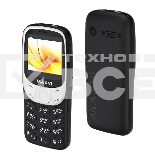 Мобильный телефон Maxvi K200 черный