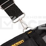 Пояс монтажника усиленный Denzel с лямками, сумки поясные, держатель для молотка, фото2