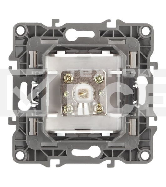 Розетка телевизионная TV ЭРА одиночная, IP20, 12-3101-01 белый