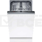 Встраиваемая посудомоечная машина Bosch SPV2IKX01Q 45см.,Home Connect, Класс A-А-A;5 прогр.:Экономичная, Интенсивная 70°, Quick L, Быстрое мытье 45°C, персональная программа. Удаленный запуск через приложение на смартфоне, IntensiveZone, 1/2 Загрузка, Hyg, фото 1