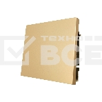 Выключатель 1-кл. СП ZIMA IP20 10А безвинт. зажим зол. LEZARD 704-3688-100QC, фото3