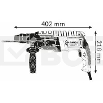 Перфоратор Bosch GBH 2-28 F SDS-plus 0611267600 880 Вт, БСП, 3.2Дж, 2,9кг, 3реж, L-Case, фото7