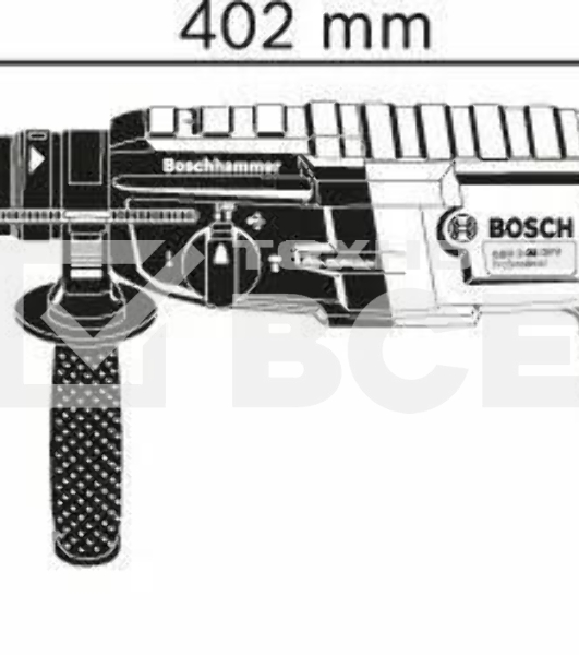 Перфоратор Bosch GBH 2-28 F SDS-plus 0611267600 880 Вт, БСП, 3.2Дж, 2,9кг, 3реж, L-Case