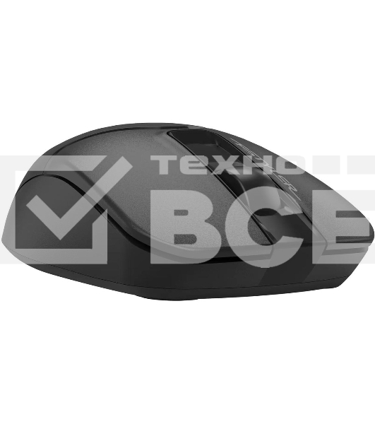 Мышь беспроводная A4Tech Fstyler FG12 черный, 1200 dpi, радиоканал, USB, кнопки - 3