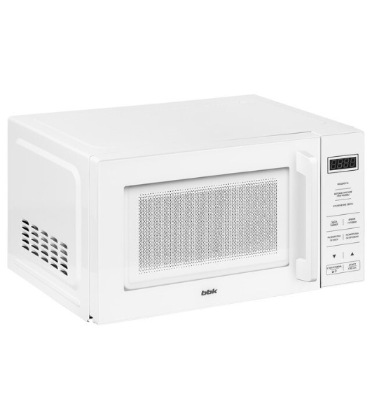 Микроволновая печь BBK 20MWS-751S/W белый, 20 л, 700 Вт, переключатели - сенсор