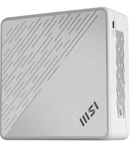 Неттоп MSI Cubi 5 1M-616XRU Core 7 150U (1.8) 16Gb SSD1Tb Graphics CR без ОС 2xGbitEth WiFi BT белый (9S6-B0A822-616)