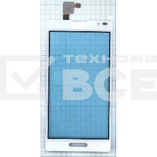 Сенсорное стекло (тачскрин) для LG Optimus L9 (P769), белое