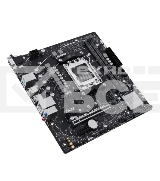 Материнская плата ASUS PRIME A620M-E-CSM, AM5, AMD A620, 2xDDR5, 4xSATA, 1xM.2, 1xPCI-E 4.0 x16, 1xPCI-E x1, 1xDisplayPort, 1xHDMI, 1xVGA, 1x 1Gb LAN, 4xUSB-A 3.2 Gen 1, 4xUSB-A 2.0, 3x3.5 мм, 7.1, Micro-ATX