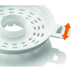 Соковыжималка цитрусовая Gorenje CJ30E 30Вт рез.сок.:800мл. белый/серебристый, фото6