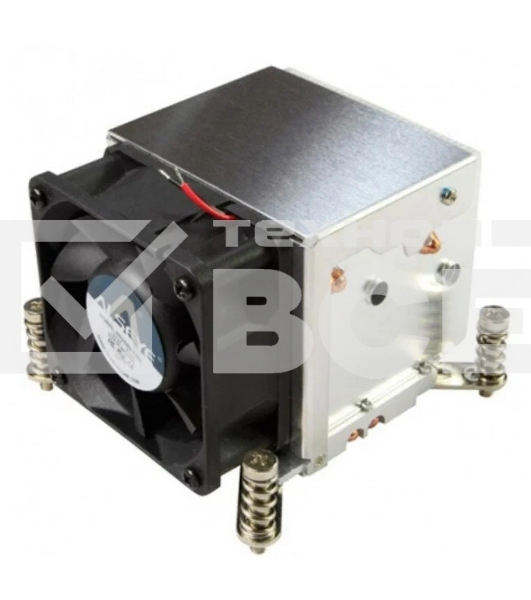 Кулер Alseye AS1156-2U3CC серебристый 60мм алюминий+медь 6000rpm 4-pin 45,5db 150Вт