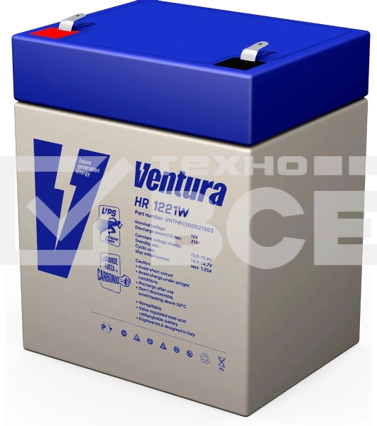 Батарея Ventura HR1221W  12V  5Ah