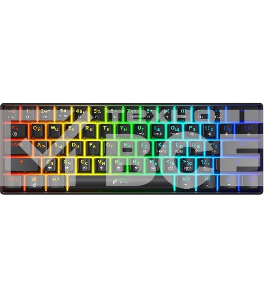 Клавиатура Oklick K713X проводная, USB, черный