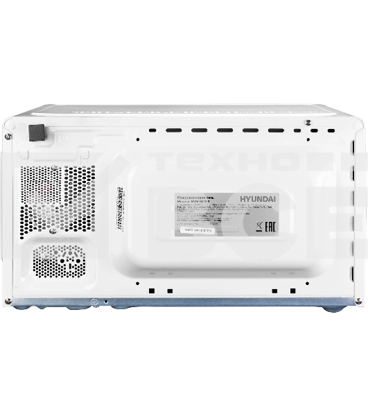 Микроволновая печь Hyundai HYM-M2048 белый, 20 л, 700 Вт, переключатели - поворотный механизм