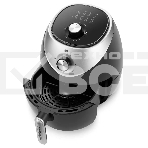 Аэрогриль Hyundai HYF-3456 1500Вт черный/серебристый, фото4