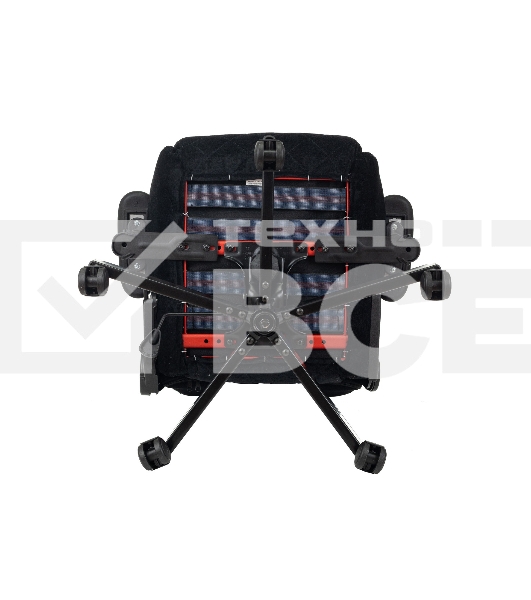 Кресло игровое Knight Outrider Light-20 черный с подголов. крестовина металл