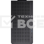 Корпус без блока питания Корпус JONSBO D300 Black MATX без БП, боковая панель из закаленного стекла, mini-ITX, micro-ATX, черный, фото3