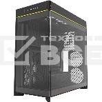 Компьютерный корпус Montech HS02 черный без БП ATX 4x140мм 2xUSB 3.0 1xUSB3.1 audio bott PSU, фото5