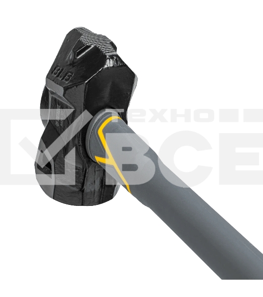 Кувалда с клиновидным бойком Denzel 3,6 кг, фибергласовая рукоятка c TPR