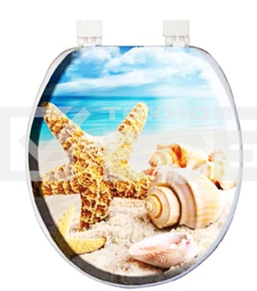 Сиденье для унитаза мягкое AQUA-Prime DIGITAL 3004