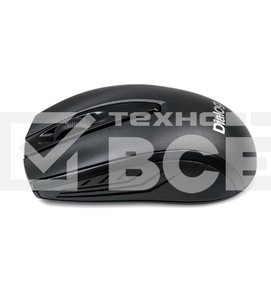 Мышь беспроводная Dialog Comfort MROC-17U черный, 1200 dpi, радиоканал, USB, кнопки - 3