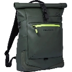 Рюкзак мужской Piquadro Corner 2.0 CA6291C2OW/VE роллтоп зеленый ткань, фото 1