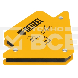 Фиксатор магнитный для сварочных работ Denzel усилие 25 LB