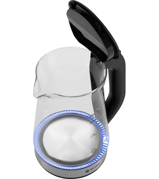 Чайник Vitek VT-1181 стекло Мощность: 2200 Вт. Объем: 1.7 л