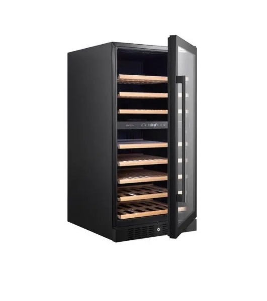 Винный шкаф Temptech CL120DB черный, 261 л, 2 отсека, 94 бут., класс G