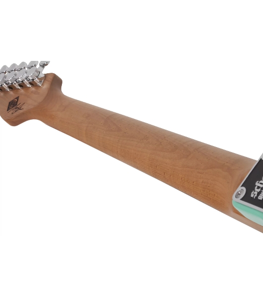 Электрогитара SCHECTER NICK JOHNSTON TRAD-HSS A. GREEN - электрогитара 6-струнная. 22 лада, корпус: ольха, гриф: обоженный клен, накладка черное дерево, на болтах, звукосниматели: HSS Schecter Diamond '78, 2x Schecter Diamond Nick Johnston Single Coil, р