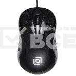 Мышь проводная Oklick 385M черный, 1000 dpi, USB, кнопки - 3, фото 1