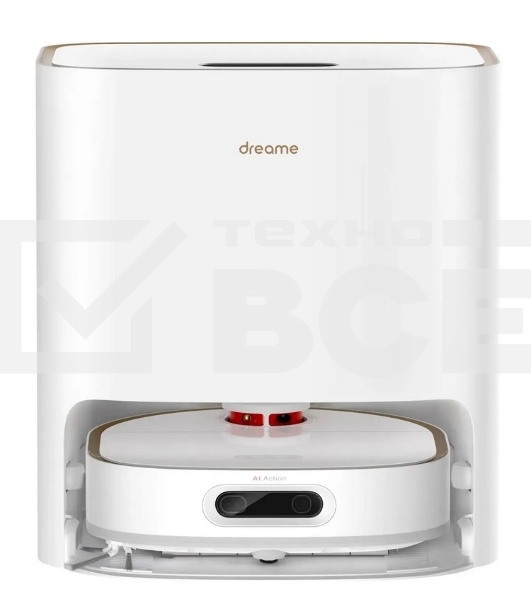 Робот-пылесос Dreame RLS6TAC W10 Pro белый, 55 Вт, 6400 мАч Li-Ion, уборка сухая/влажная, пылесборник контейнер 0.45 л
