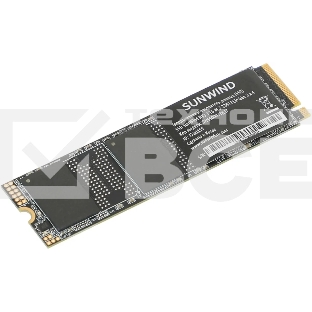 Накопитель SSD SunWind NV3 SWSSD001TN3T, 1Tb, PCIe 3.0 x4, M.2 2280, NVMe, R/W 2000/1600